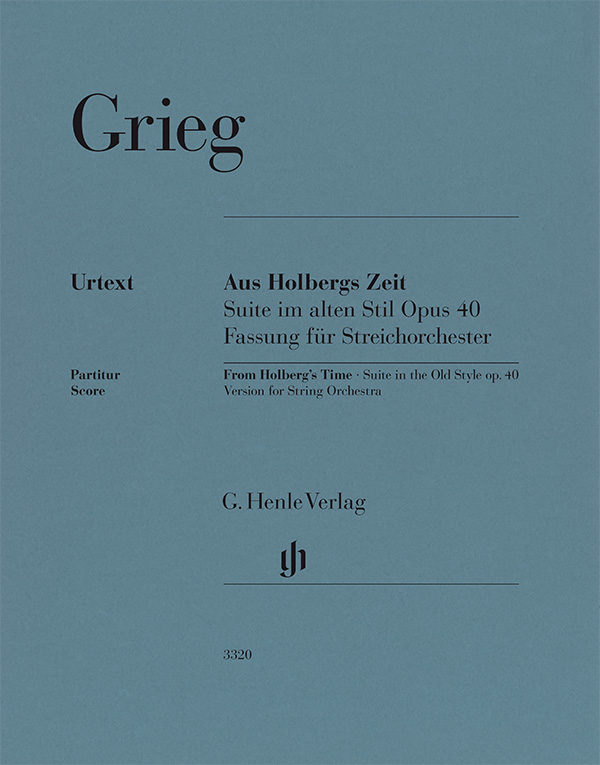 Aus Holbergs Zeit op. 40