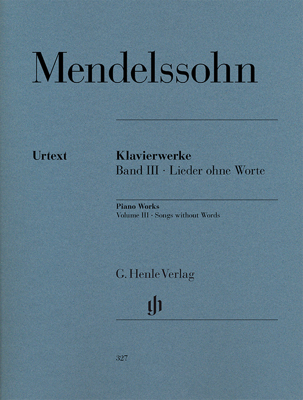 Klavierwerke, Band III - Lieder ohne Worte