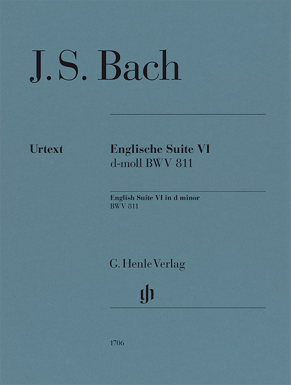 English Suite no. 6 d minor BWV 811