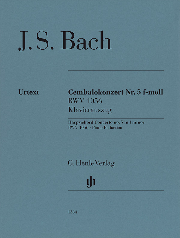 Harpsichord Concerto no. 5 f minor BWV 1056