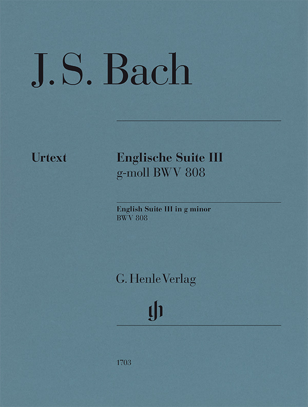 English Suite no. 3 g minor BWV 808