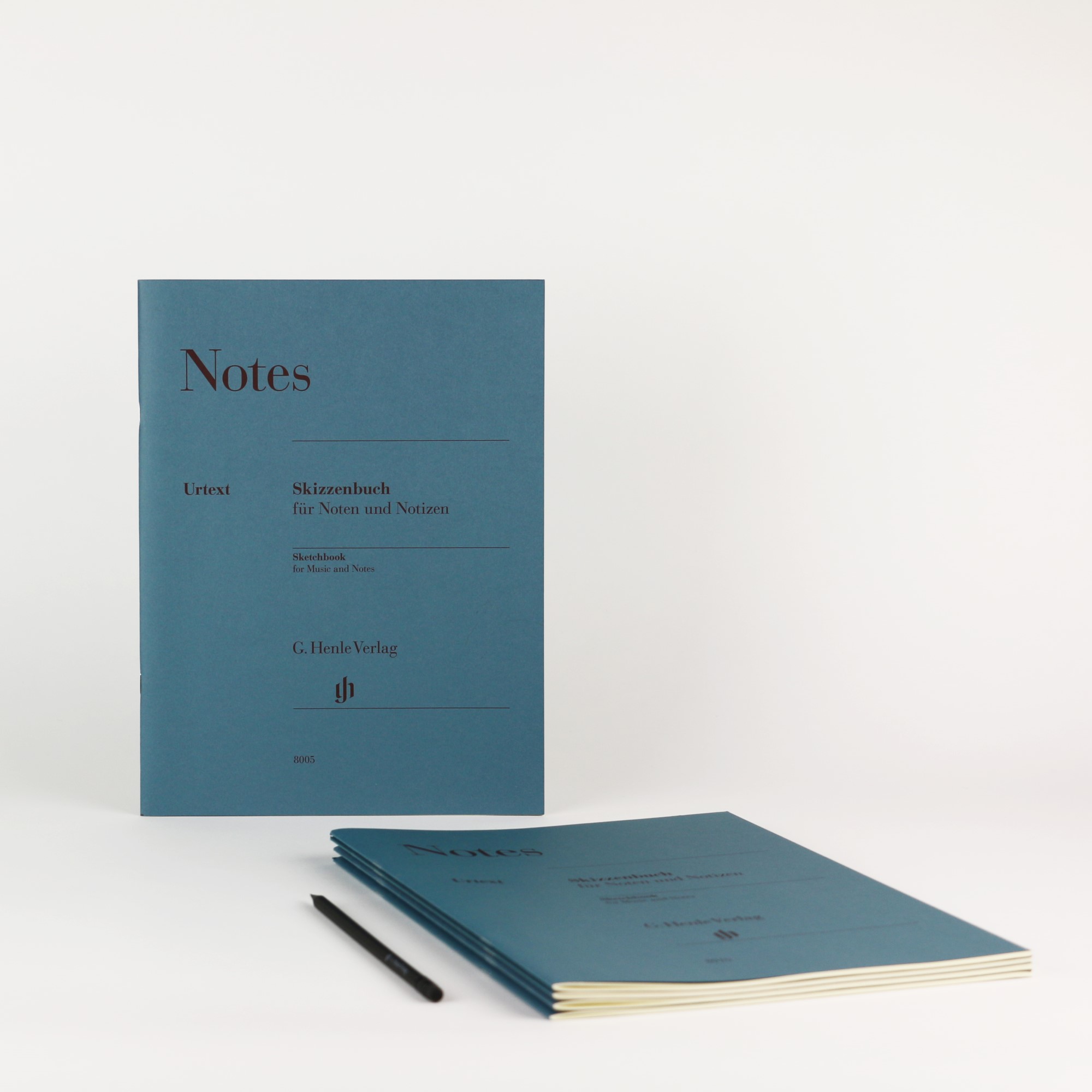 Sketchbook for music and notes